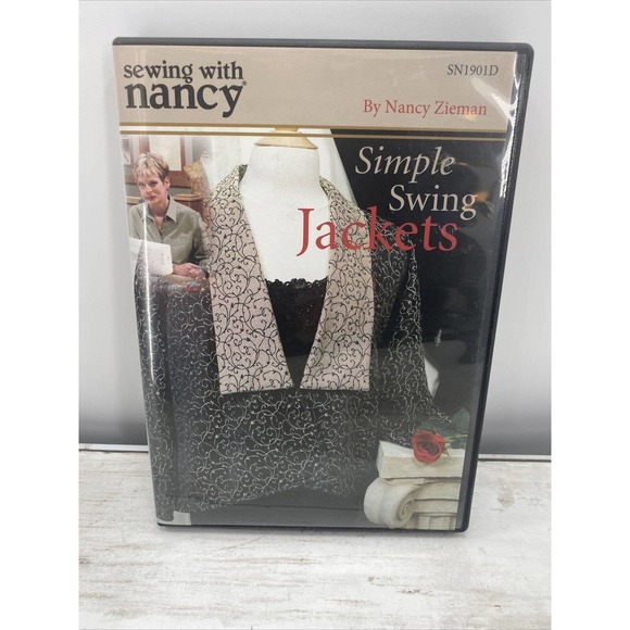 Sewing with Nancy Simple Swing Jackets DVD Nancy Zieman Sewing Instructional - Picture 10 of 12